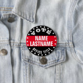 Aangepaste Sjabloon campagne Ronde Button 7,6 Cm (In situ)