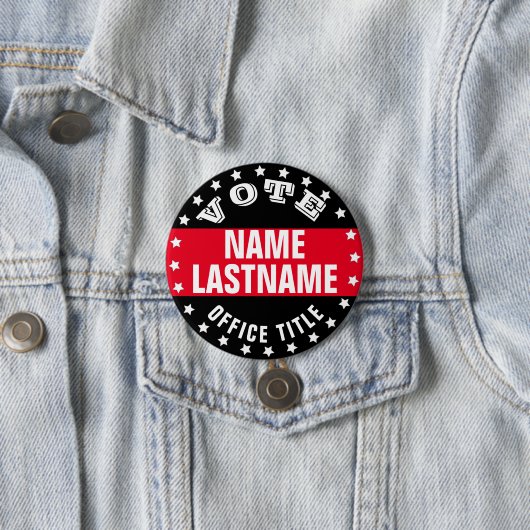 Aangepaste Sjabloon campagne Ronde Button 7,6 Cm (In situ)