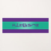 Aangepaste Sjabloon Elisabeth 2 Yogamat (Achterkant (horizontaal))