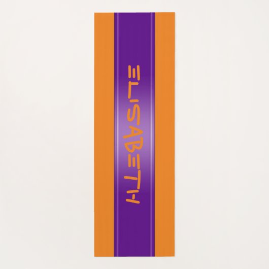 Aangepaste Sjabloon Elisabeth 4 Yogamat (Achterkant)