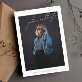 Aangepaste Sjabloon Foto High School Afstuderen Ka