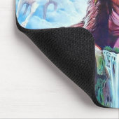 Aangepaste Sjabloon Indiase Chiefs Native American Muismat (Hoek)