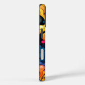 Aangepaste Sjabloon Kleurrijke golvende Patroon Case-Mate iPhone Case (Achterkant / Rechts)