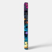 Aangepaste Sjabloon Kleurrijke golvende Patroon Case-Mate iPhone Case (Achterkant / Links)