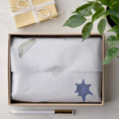 Aangepaste Sjabloon kustzeescheepvaartminimalistis Tissuepapier (Geschenk)