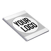 Aangepaste sjabloon van het ontwerp van de logo op notitieboek (Rechterzijde)