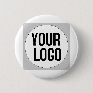 Aangepaste sjabloon van het ontwerp van de logo op ronde button 5,7 cm
