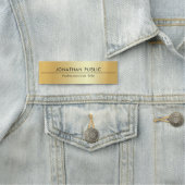 Aangepaste Sjabloon van medewerkers met een modern Naamplaatje (In situ)