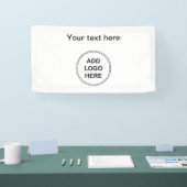Aangepaste Sjabloon voor kleine zakelijke Logo Spandoek (Beurs)