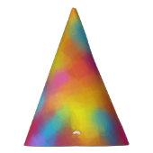 Aangepaste Sjabloon voor kleurrijke ontwerp voor f Feesthoedjes (Rechts)