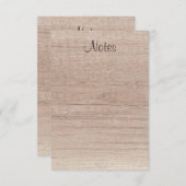 Aangepaste Sjabloon voor natuurlijke hout (Voorkant / Achterkant)