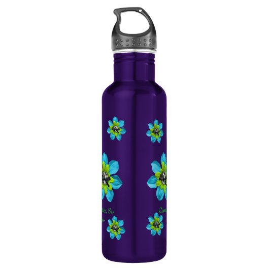 Aangepaste Sjabloon voor ontwerper Waterfles (Achterkant)