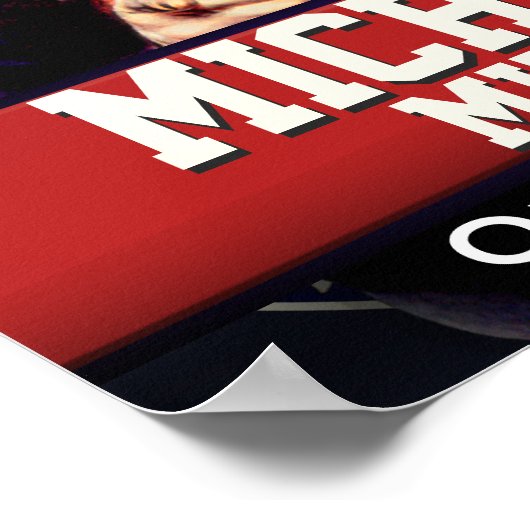 Aangepaste Sjabloon voor oom Sam Campaign Poster (Hoek)