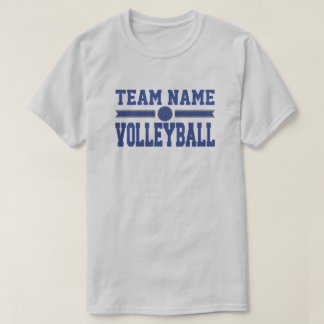 Aangepaste Sjabloon voor volleybalteamnamen T-shirt