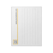 Aangepaste Sjabloon voor zakelijk Notitieblok (Gedraaid)