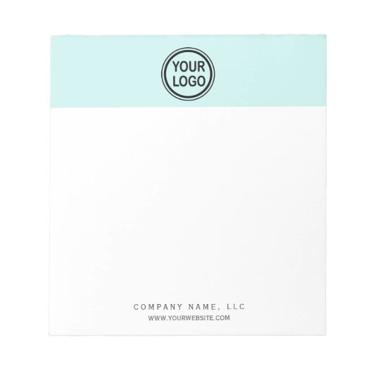 Aangepaste Sjabloon voor zakelijke merken Notitieblok (Voorkant)