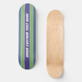 Aangepaste skateboards voor stripes Pattern (Voorkant)