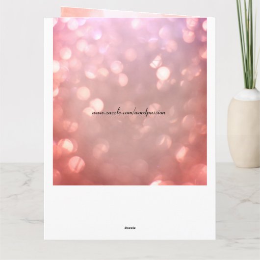 Aangepaste slachtdag kaart (Achterkant)