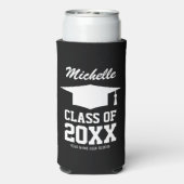 Aangepaste slanke koelboxxen voor 2025 afstudeerfe (Seltzer Achterkant)