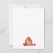 Aangepaste sleufnotiecards notitiekaartje (Achterkant)