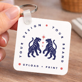 Aangepaste sleutelhanger | Ontwerp upload Aluminiu