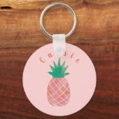 Aangepaste Sleutelhanger voor ananassen (Voorkant)