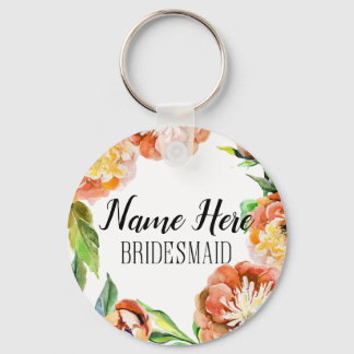 Aangepaste sleutelhanger voor bruidsmeisje