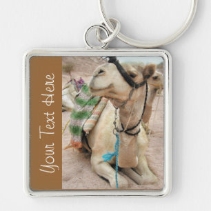 Aangepaste Sleutelhanger voor tired Camel