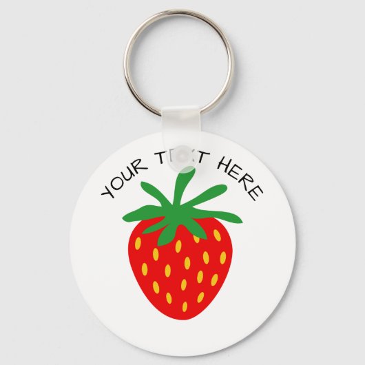 Aangepaste sleutelhangers met ronde knoppen voor r (Voorkant)