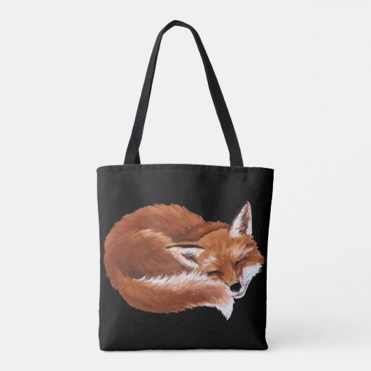 Aangepaste slipvos-Canvas tas (Achterkant)
