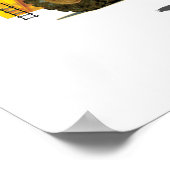 Aangepaste slogan Big Diggers Construction Trucks Poster (Hoek)