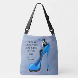Aangepaste Slogan Mode Dame in Stiletto Crossbody Tas