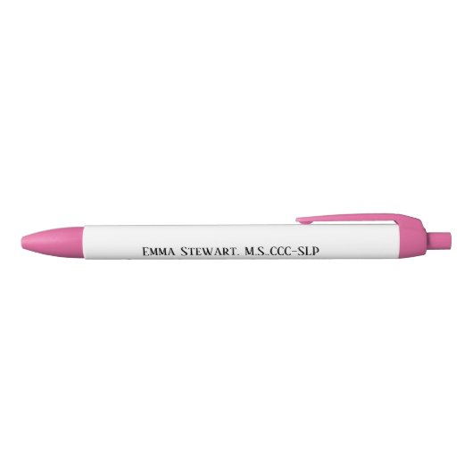 Aangepaste SLP (Speech Language patholoog) pen (Bovenkant)