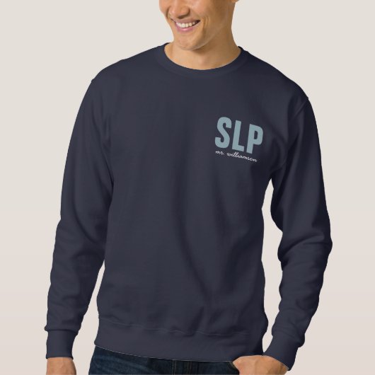 Aangepaste SLP Speech Language Patholoog Trui (Voorkant)