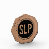 Aangepaste SLP Speech Pathologist Leopard Print Gi Fotoblokken (Links)