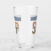 Aangepaste SLP Speech Patholoog Leopard Print Glas (Rechts)