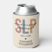 Aangepaste SLP-spraakpatholoog Speech Therapist Blikjeskoeler (Blikje Voorkant)