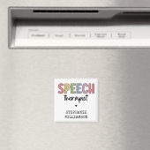 Aangepaste SLP-spraakpatholoog Speech Therapist Magneet (Insitu (Vaatwasser))