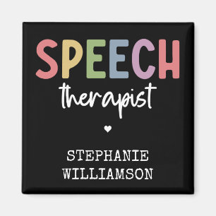 Aangepaste SLP-spraakpatholoog Speech Therapist Magneet