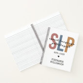 Aangepaste SLP-spraakpatholoog Speech Therapist Notitieboek (Binnen)