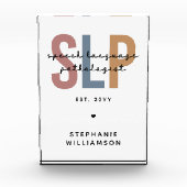 Aangepaste SLP-taaldocent Fotoblokken (Voorkant)