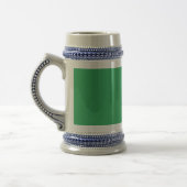 Aangepaste smaragdgroene knopspeld bierpul (Links)