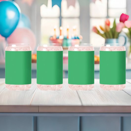 Aangepaste smaragdgroene knopspeld blikvorm glas (Insitu (Baby Shower))