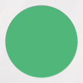 Aangepaste smaragdgroene knopspeld labels (Design 1)