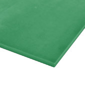 Aangepaste smaragdgroene knopspeld snijplank (Hoek)