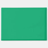 Aangepaste smaragdgroene magneet (Voorkant)