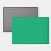 Aangepaste smaragdgroene magneet (Voorkant / Achterkant)