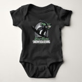 Aangepaste sneeuwboarder Shredding Romper (Voorkant)