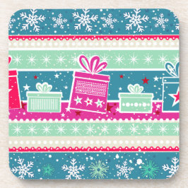 Aangepaste sneeuwvlokken en Cadeaus Drankjes Onderzetter