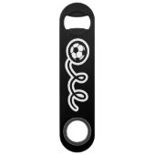 Aangepaste snelheid flesopener voor voetbalventila speed flessenopener (Achterkant)